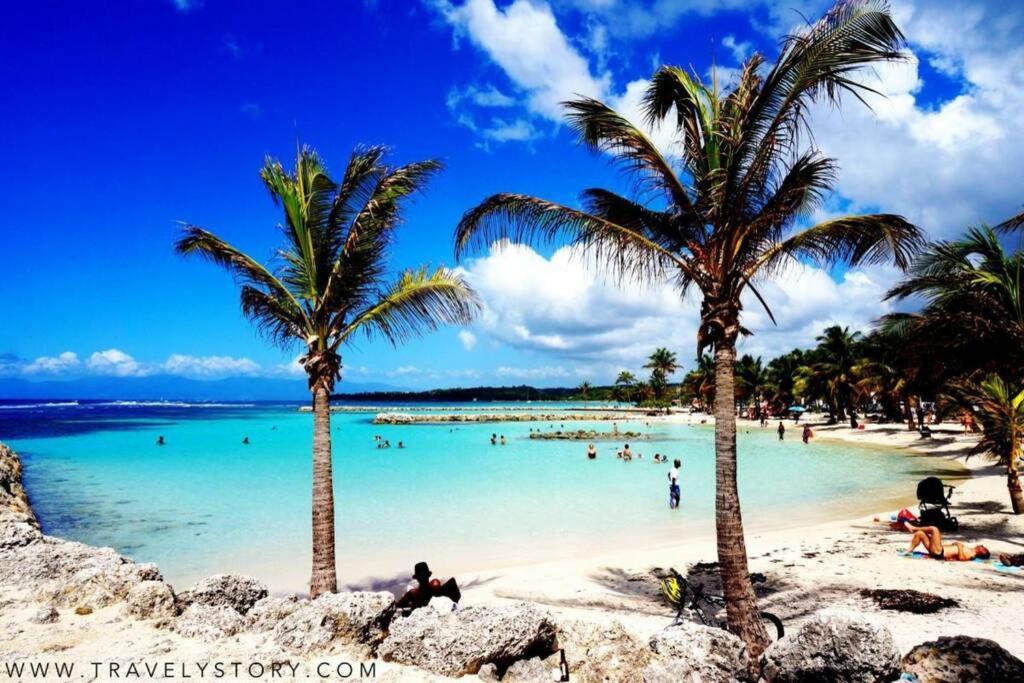 Gite Cajou Dans Jardin Tropical Ventile A Sainte-Anne Exterior foto